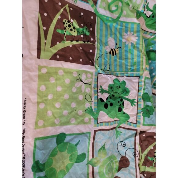 6 is for green Patty Reed Designs 2009 Laurie Campbell La-di-draw 4yds - Picture 5 of 5